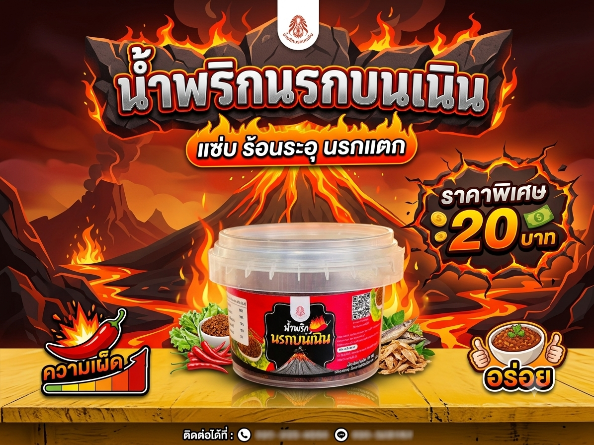 น้ำพริกนรกบนเนิน