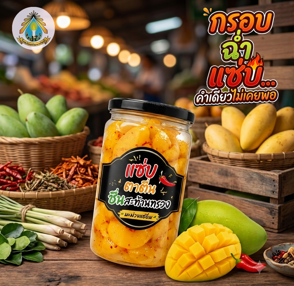 แซ่บตาตื่น ชื่นสะท้านทรวง มะม่วงแช่อิ่ม